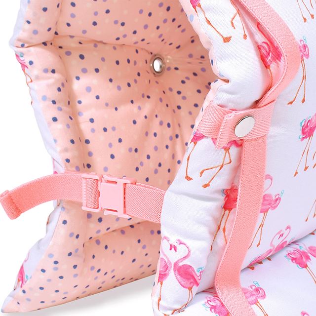 LAURA ASHLEY disaster prevention hood (with chair fixing rubber) Pretty Flamingo