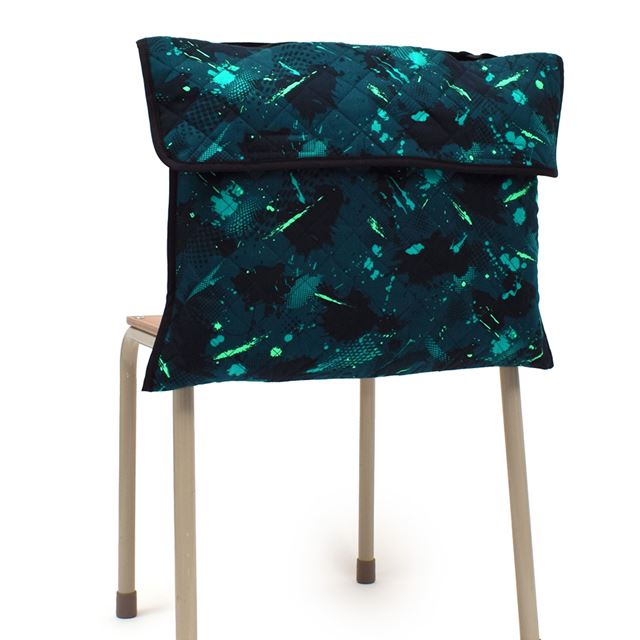 防災頭巾カバー キルティング(背板幅36cmタイプ) フラッシュ