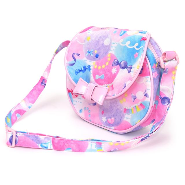 ポシェット 撥水・軽量タイプ ふわふわキュートなキャンディポップ