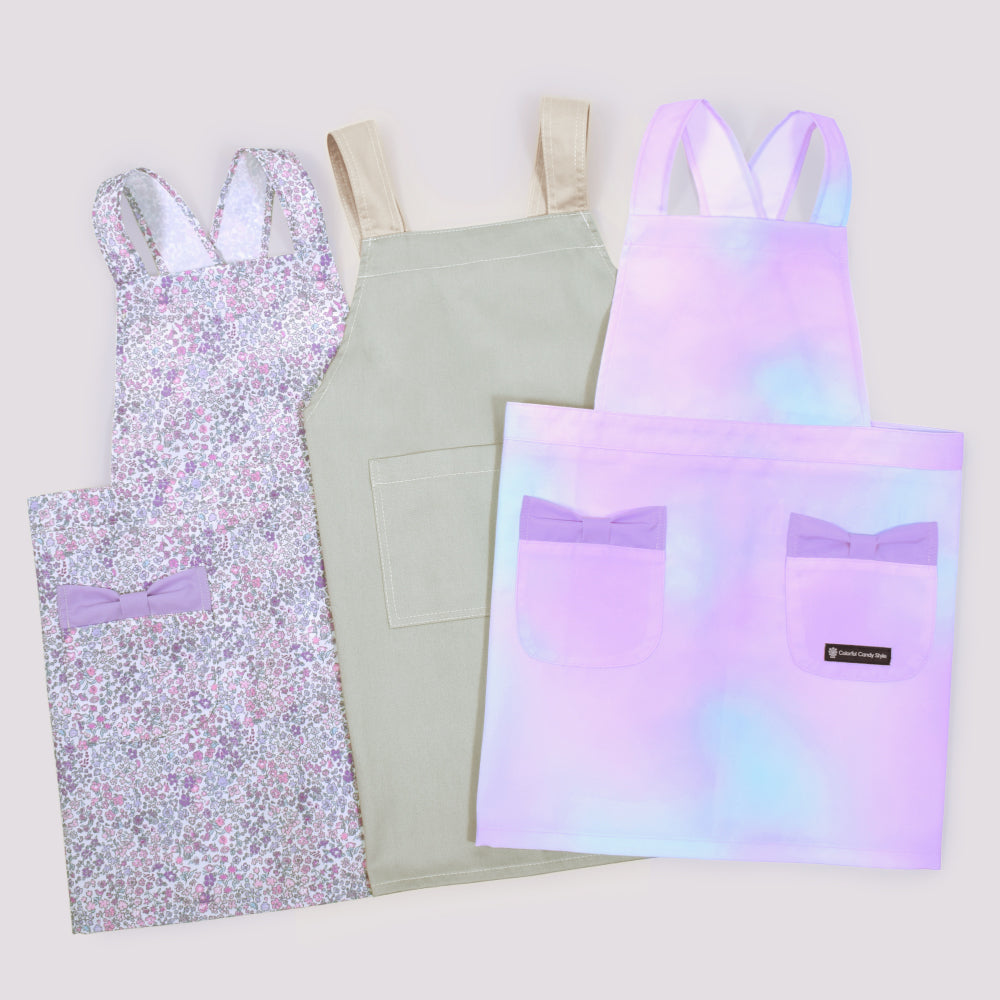 Back cross child apron (100-120cm) | Popular line-up for girls