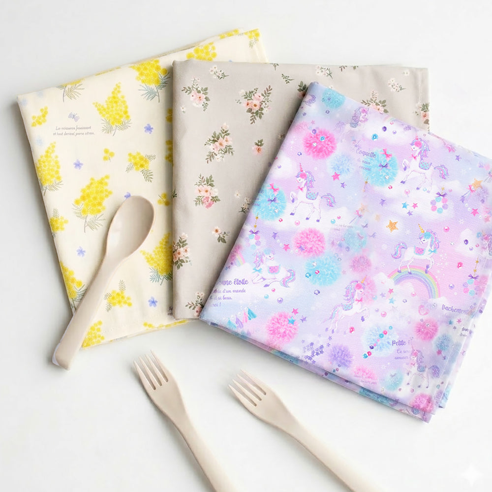 ランチクロス・給食ナフキン(45cm×45cm) 2枚セット 【女の子人気ランキングTOP23】