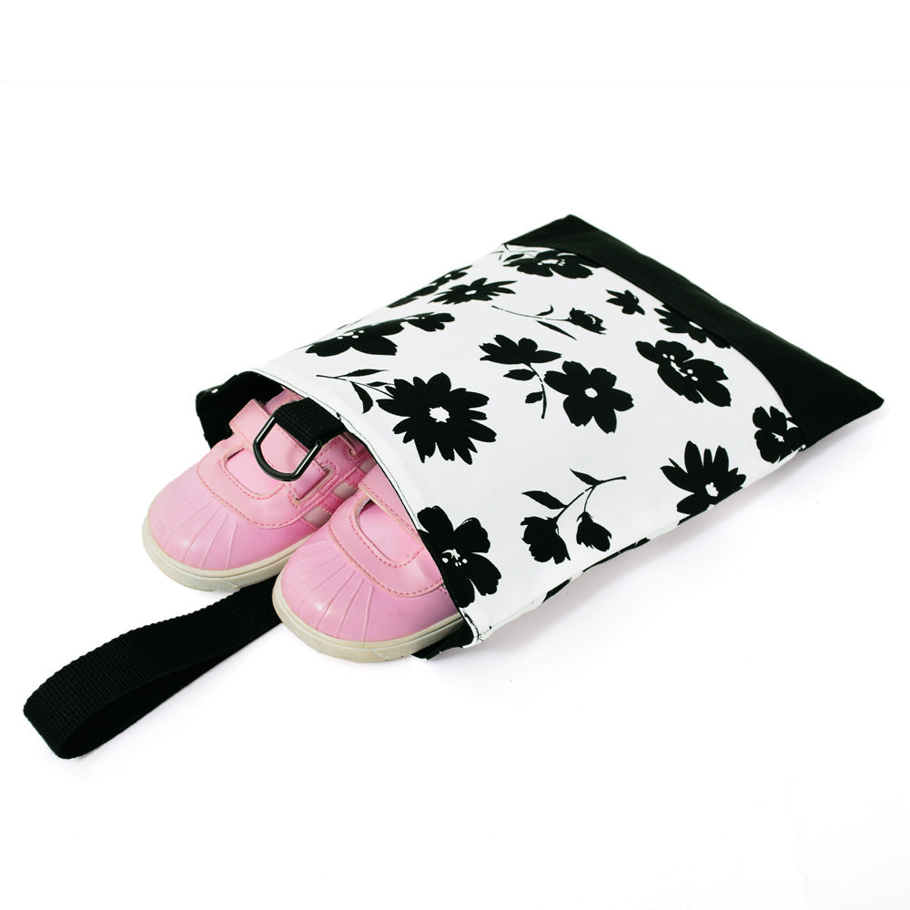 シューズケース リバーシブル モノトーンデイジー