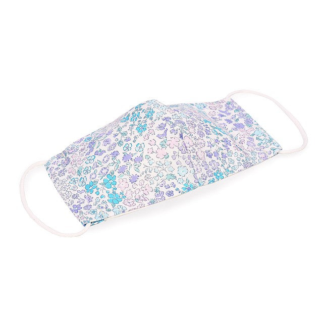 ゆうパケット対応 子ども マスク 2枚セット(銀イオン抗菌ガーゼ使用) フローラルオアシス