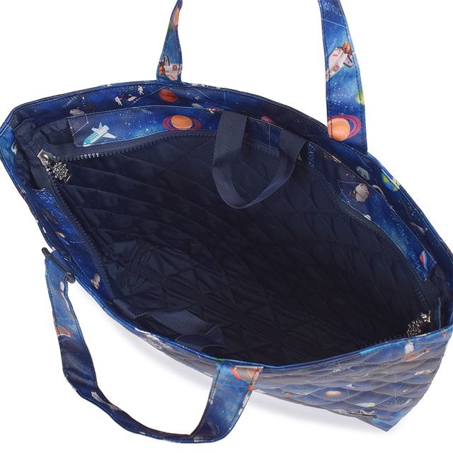 【35%OFF:デザインセレクト限定プライス】 撥水レッスンバッグ 未来の惑星探査と宇宙船
