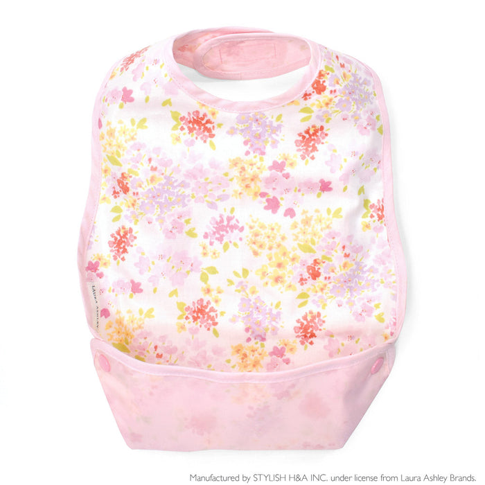 ゆうパケット対応 【LAURA ASHLEY人気ランキングTOP5】お食事エプロン スタイ・ビブタイプ