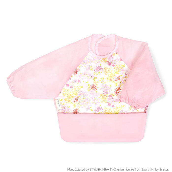 ゆうパケット対応 【LAURA ASHLEY人気ランキングTOP4】お食事エプロン 長袖タイプ