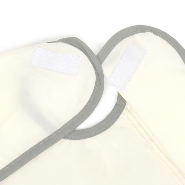 ゆうパケット対応 LAURA ASHLEY お食事エプロン 撥水ノーアイロン 長袖タイプ Swans