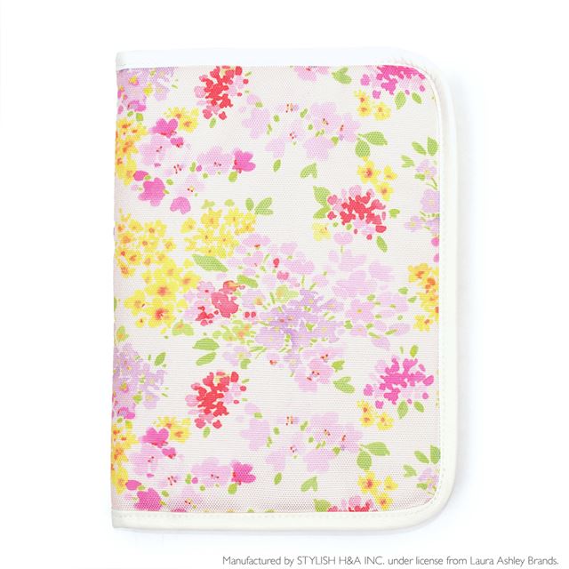 LAURA ASHLEY 母子手帳ケース(ファスナータイプ) 撥水・軽量タイプ Amelie