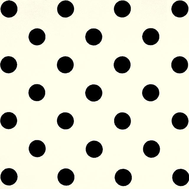 decor PolkaDot Lesson Bag Reversible polka dot large(twill・white)xpolka dot small(twill・black) 