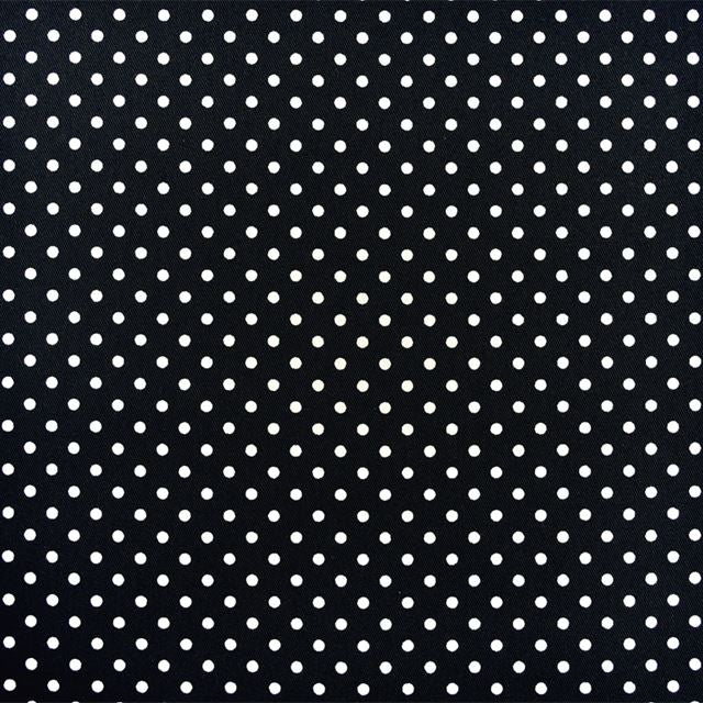 decor PolkaDot レッスンバッグ リバーシブル polka dot large(twill・white)xpolka dot small(twill・black)