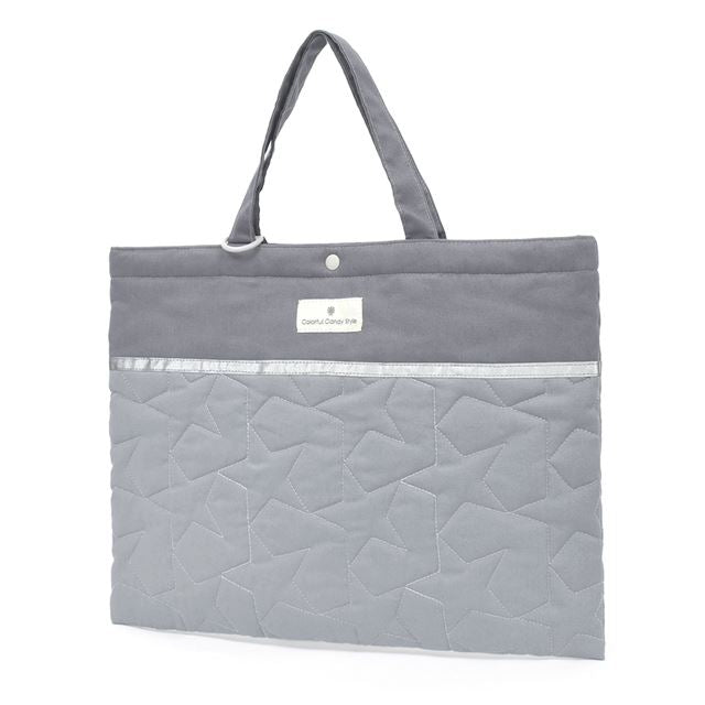 【くすみコレクション人気ランキングTOP16】レッスンバッグ キルティング／リバーシブル (ループ付き)