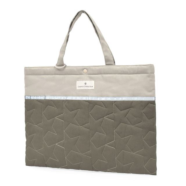 【くすみコレクション人気ランキングTOP16】レッスンバッグ キルティング／リバーシブル (ループ付き)