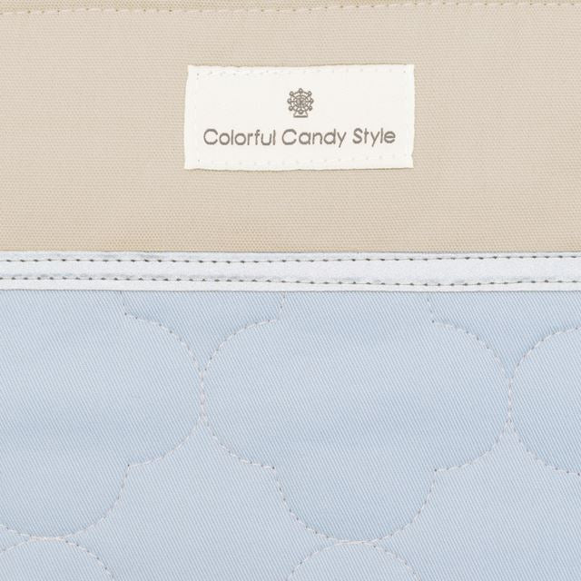 カラフルキャンディスタイルのレッスンバッグ。子供用のキルティング素材。男の子と女の子兼用で通園、通学で手提げバッグとして大活躍。