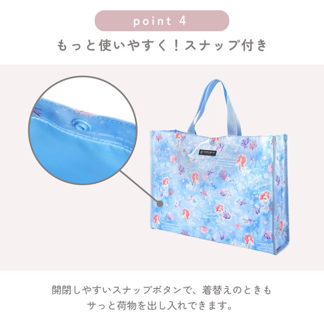 ディズニー / プールバッグ ラミネートバッグ(スクエアタイプ) / Elsa / FROZEN / エルサ /