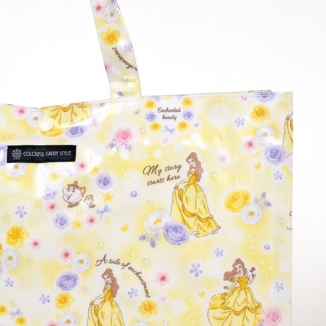 ディズニー / プールバッグ ラミネートバッグ(スクエアタイプ) / Belle / BEAUTY AND THE BEAST / ベル /