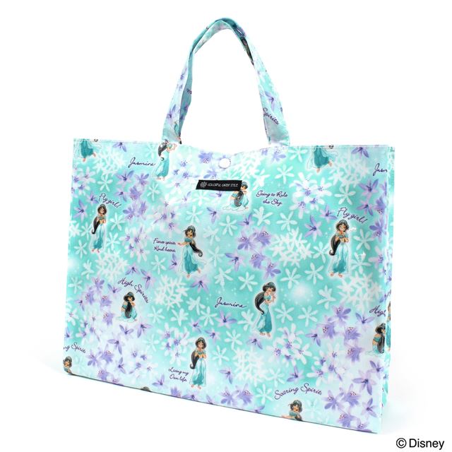 ディズニー / プールバッグ ラミネートバッグ(スクエアタイプ) / Jasmine / Aladdin / ジャスミン /