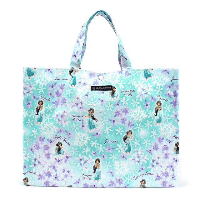 ディズニー / プールバッグ ラミネートバッグ(スクエアタイプ) / Jasmine / Aladdin / ジャスミン /