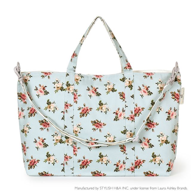 【LAURA ASHLEY人気ランキングTOP11】レッスンバッグ マチ付きショルダー