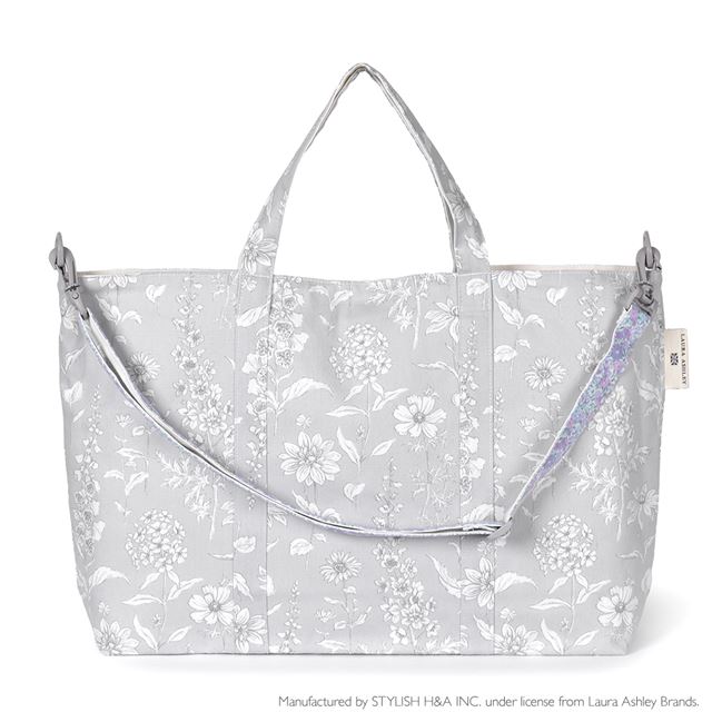 【LAURA ASHLEY人気ランキングTOP11】レッスンバッグ マチ付きショルダー