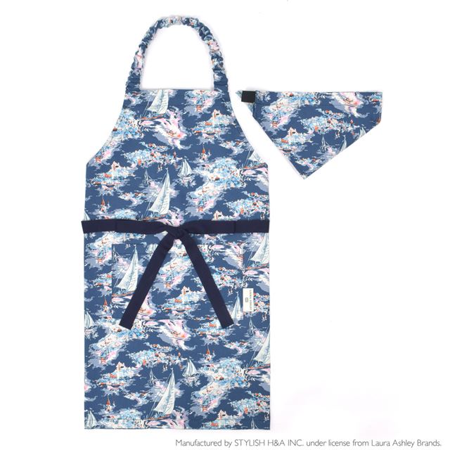 送料無料 【LAURA ASHLEY人気ランキングTOP7】子どもエプロン(130～160cm)