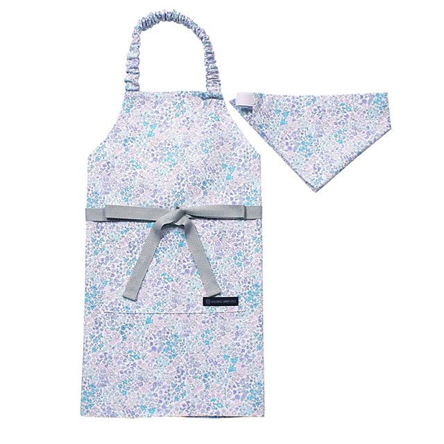 【くすみコレクション人気ランキングTOP18】子どもエプロン (100-120cm・130-160cm) 三角巾付き