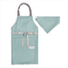 カラフルキャンディスタイルの三角巾付きキッズエプロン。子供用で、着脱簡単。男の子と女の子兼用で、家庭科の授業やお手伝いで大活躍。