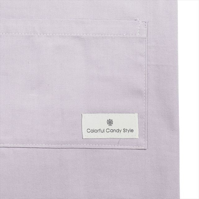 カラフルキャンディスタイルの三角巾付きキッズエプロン。子供用で、着脱簡単。男の子と女の子兼用で、家庭科の授業やお手伝いで大活躍。