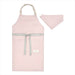 カラフルキャンディスタイルの三角巾付きキッズエプロン。子供用で、着脱簡単。男の子と女の子兼用で、家庭科の授業やお手伝いで大活躍。