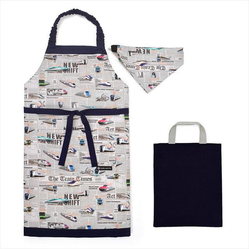 カラフルキャンディスタイルの三角巾付きキッズエプロン。子供用で、着脱簡単。男の子と女の子兼用で、家庭科の授業やお手伝いで大活躍。