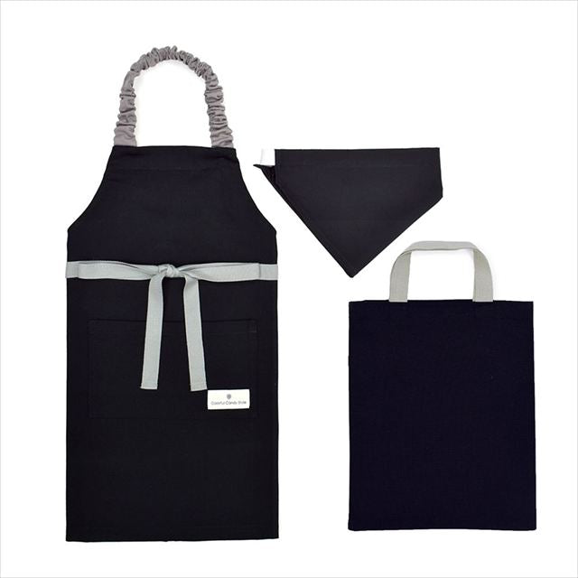新登場 子どもエプロン (100-120cm・130-160cm) 手提げバッグ・三角巾付き【男の子人気ランキングTOP15】