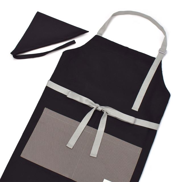 新登場 エプロン(150～170cm) 2点・3点（手提げバッグ・三角巾）セット【男の子人気ランキングTOP12】