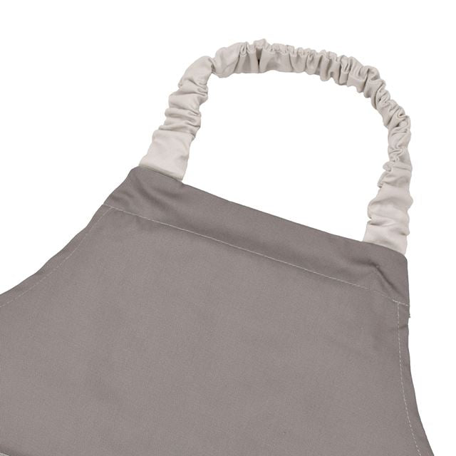 カラフルキャンディスタイルの三角巾付きキッズエプロン。子供用で、着脱簡単。男の子と女の子兼用で、家庭科の授業やお手伝いで大活躍。