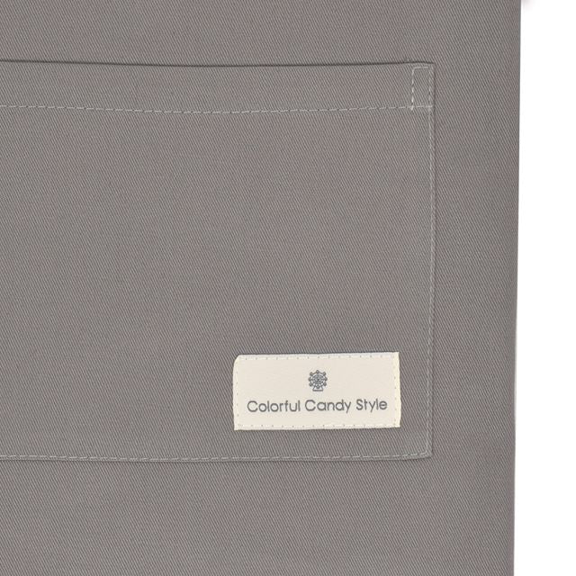 カラフルキャンディスタイルの三角巾付きキッズエプロン。子供用で、着脱簡単。男の子と女の子兼用で、家庭科の授業やお手伝いで大活躍。