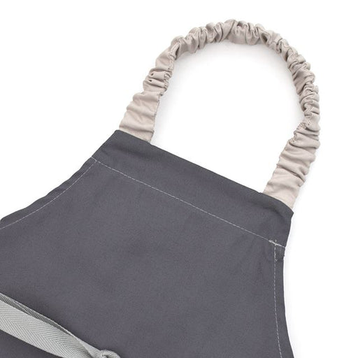 カラフルキャンディスタイルの三角巾付きキッズエプロン。子供用で、着脱簡単。男の子と女の子兼用で、家庭科の授業やお手伝いで大活躍。