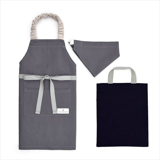 新登場 子どもエプロン (100-120cm・130-160cm) 手提げバッグ・三角巾付き【男の子人気ランキングTOP15】