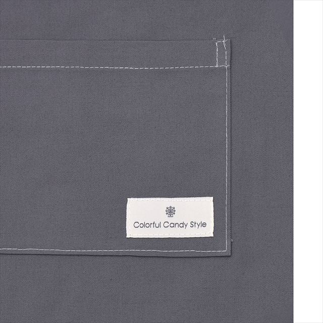 カラフルキャンディスタイルの三角巾付きキッズエプロン。子供用で、着脱簡単。男の子と女の子兼用で、家庭科の授業やお手伝いで大活躍。