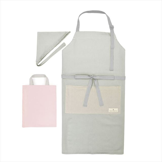 新登場 エプロン(150～170cm) 2点・3点（手提げバッグ・三角巾）セット【女の子人気ランキングTOP18】
