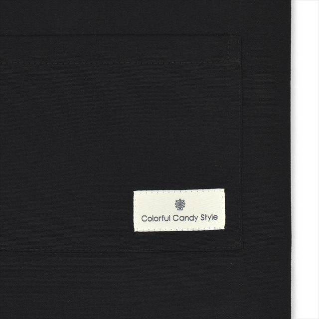 カラフルキャンディスタイルの三角巾付きキッズエプロン。子供用で、着脱簡単。男の子と女の子兼用で、家庭科の授業やお手伝いで大活躍。