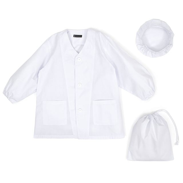 3%OFF：新学期・GWキャンペーン】ゆうパケット対応 給食エプロンセット