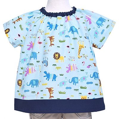 【人気ランキングTOP27】半袖スモック(100-110cm・120-130cm)