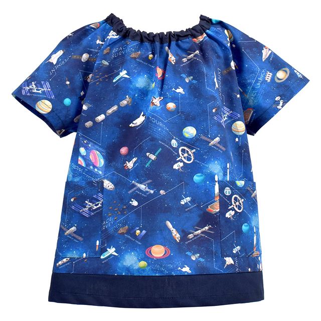 【人気ランキングTOP27】半袖スモック(100-110cm・120-130cm)