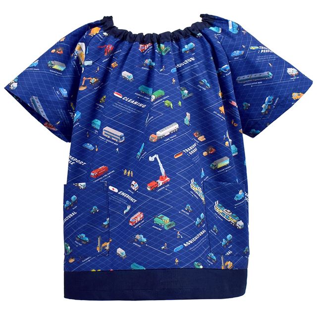 【人気ランキングTOP27】半袖スモック(100-110cm・120-130cm)