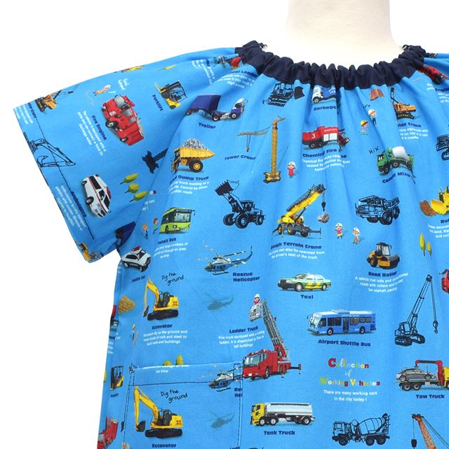 半袖スモック くるま大図鑑