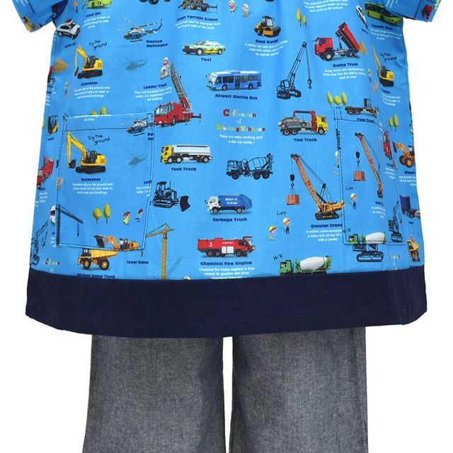 半袖スモック くるま大図鑑