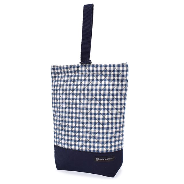 【くすみコレクション人気ランキングTOP18】シューズケース キルティング／リバーシブル