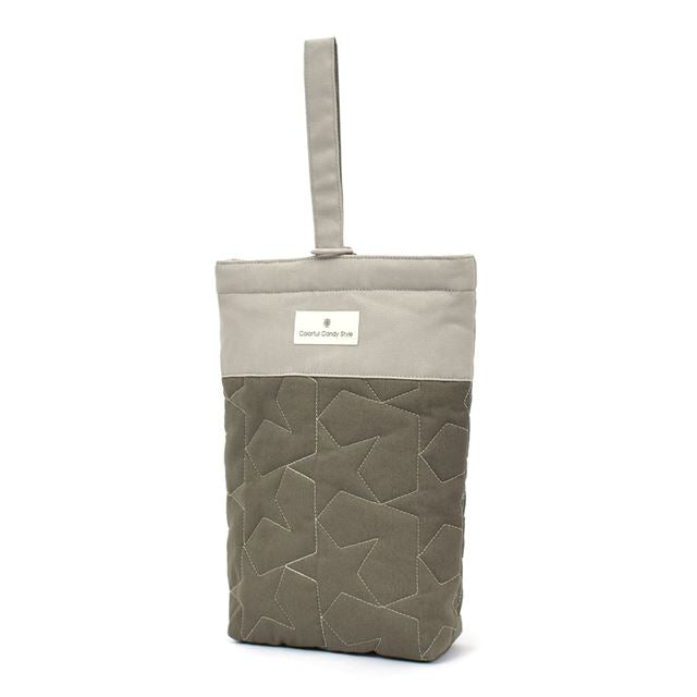 【くすみコレクション人気ランキングTOP18】シューズケース キルティング／リバーシブル