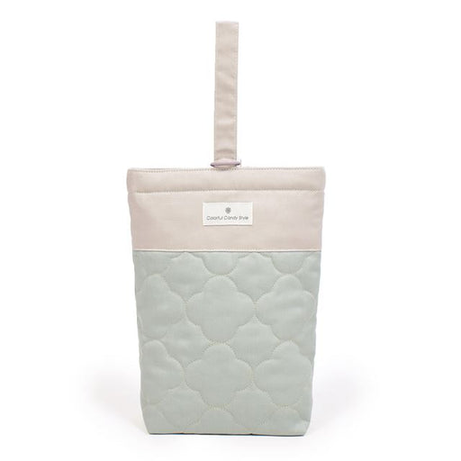 カラフルキャンディスタイルのシューズケース。子供用で、保育園や小学校で必要な上履き入れ。男の子と女の子兼用で入園、入学グッズとして大活躍。