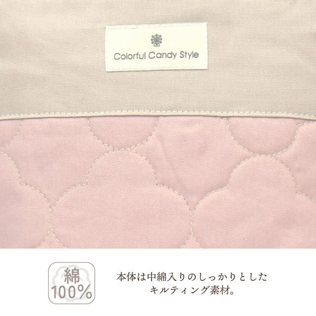 カラフルキャンディスタイルのシューズケース。子供用で、保育園や小学校で必要な上履き入れ。男の子と女の子兼用で入園、入学グッズとして大活躍。