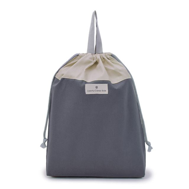 カラフルキャンディスタイルの体操服袋。子供用で、体操服やお着替えが入る巾着袋。男の子と女の子兼用で大活躍。
