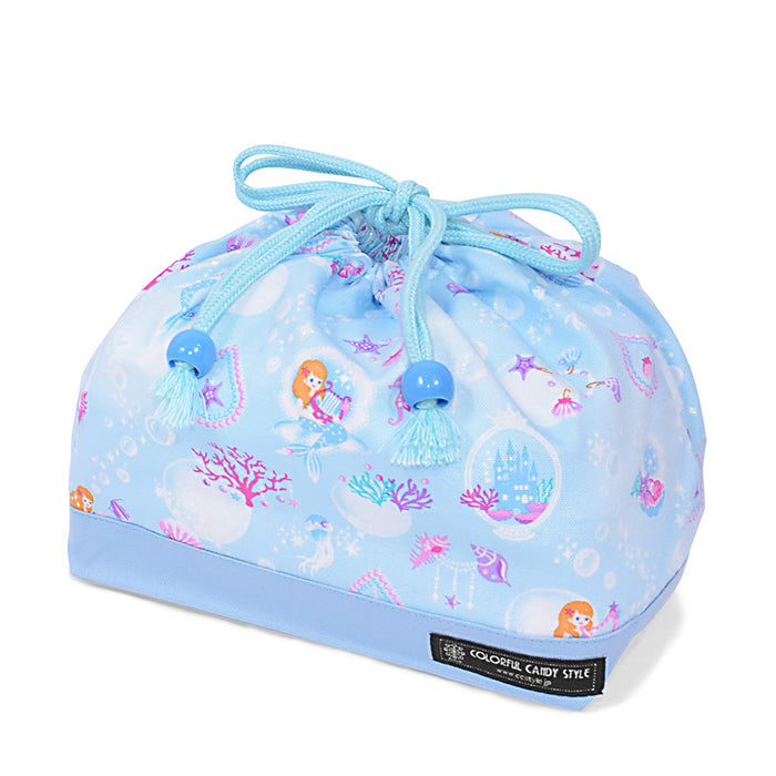 ゆうパケット対応 巾着 中 マチ有りお弁当袋 撥水ノーアイロン / 綿100% 【女の子人気ランキングTOP29】